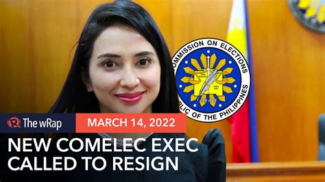 New Comelec exec faces resignation call as DOJ .